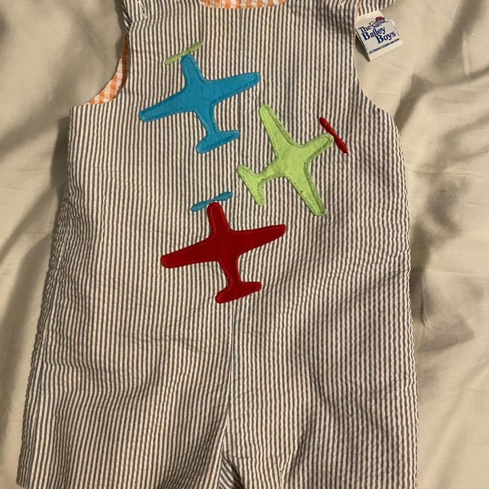 The Bailey Boys Jumper - Planes/bugs reversible - Used